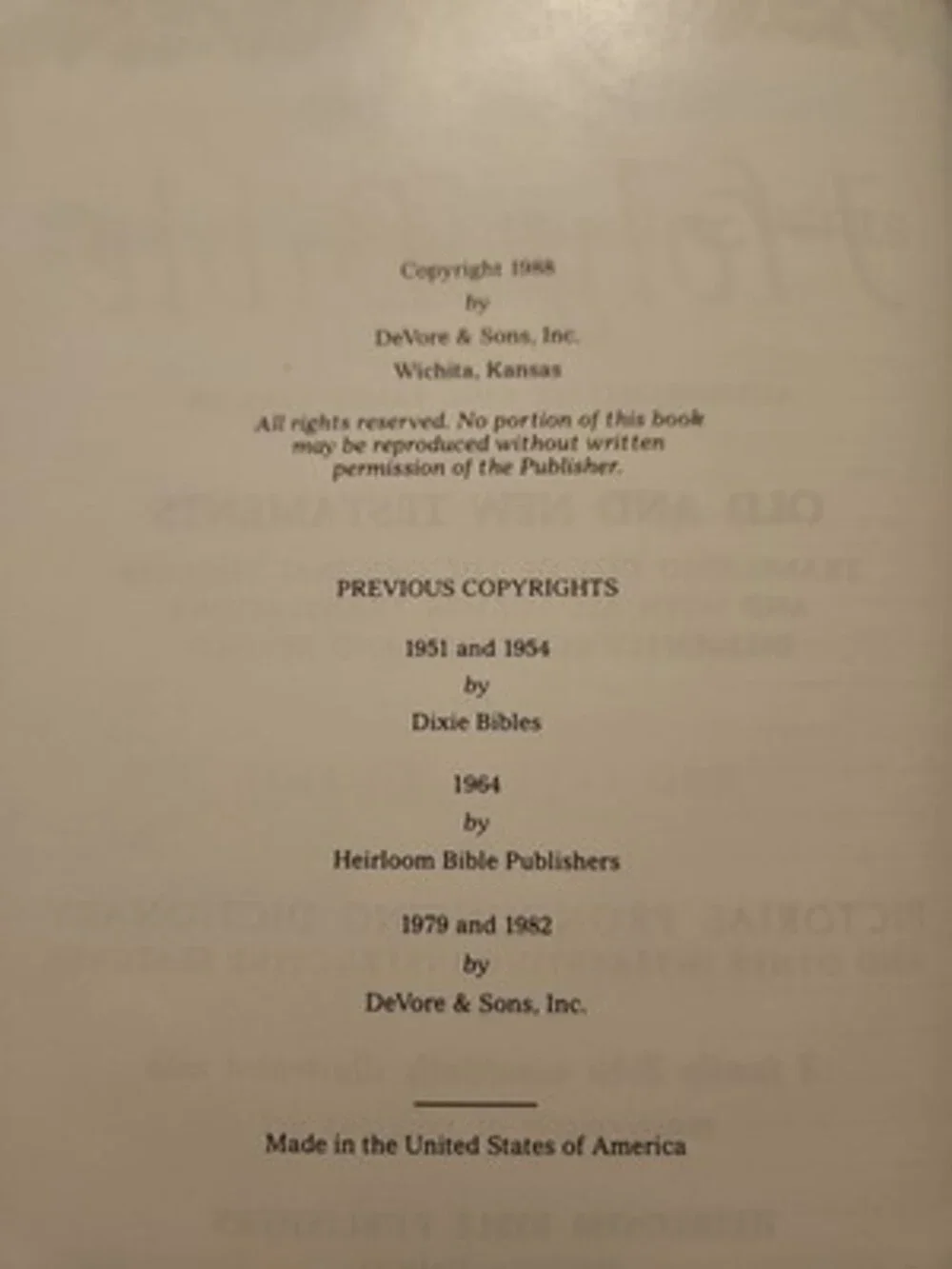 Masonic Freemason Large Holy Bible Blue In Excellent Cond Red Letter Ed 1988